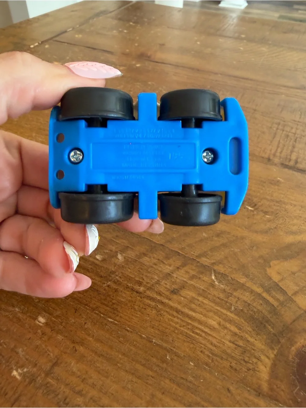 Fisher Price Little People police wheelie as is